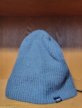 Carbon Gray Knit Beanie Hat